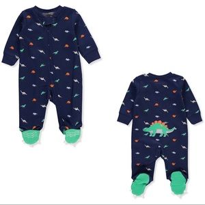 New Preemie Dino footsie